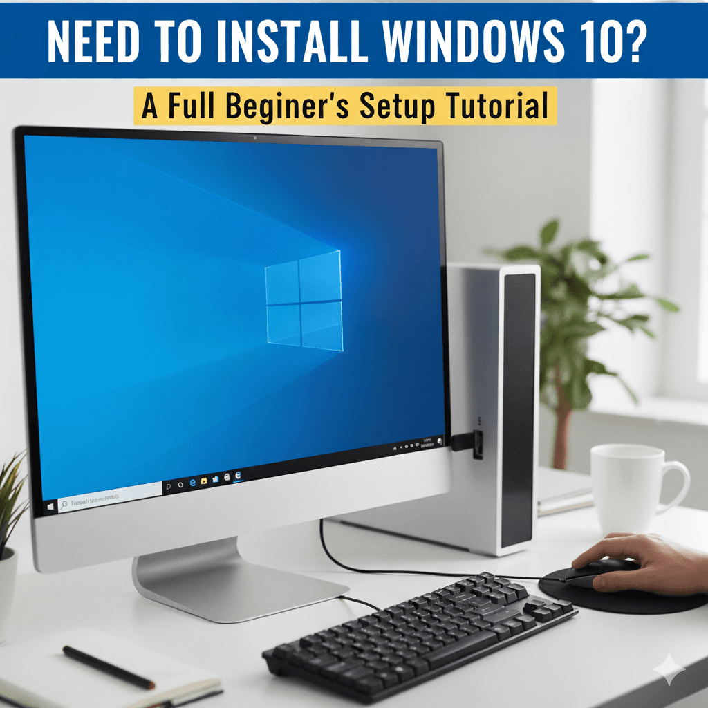 Beginner's Guide to Installing Windows 10