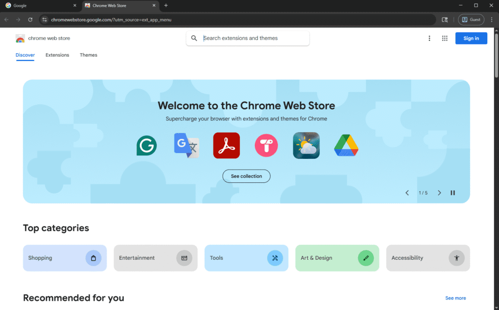 ChromeWebStore