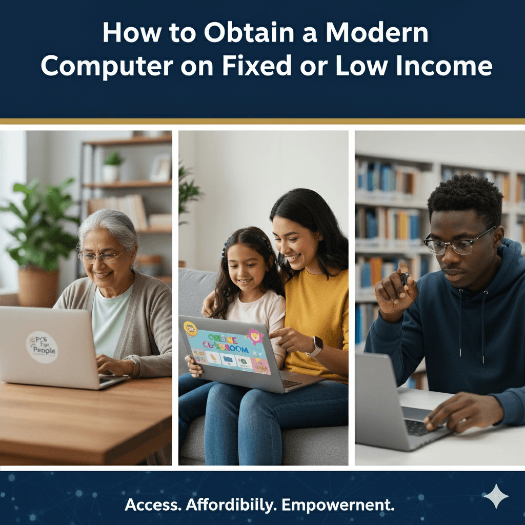 Free Computers for Fixed/Low-Income Users