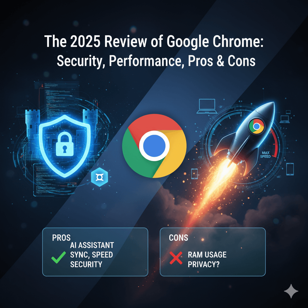 Google Chrome, the Security, Performance, Pros & Cons