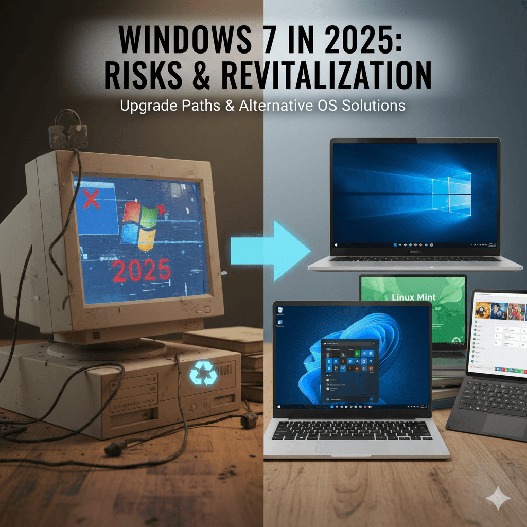 The Risk of Using Windows 7 in 2025
